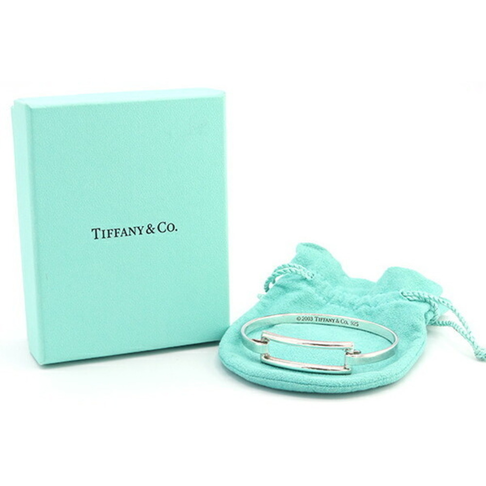 Tiffany Open Rectangle Bangle Sterling Silver - image 8